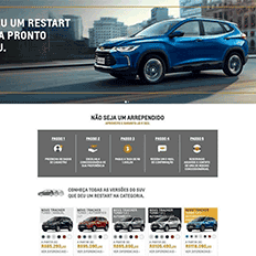 General Motors criou uma loja dentro do Mercado Livre para vender o Chevrolet Tracker