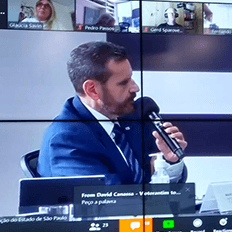 Reunião para discutir: a lei da Mata Atlântica, proteção das matas ciliares em São Paulo e balanço das ações no estado