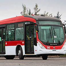  Volvo vendeu 200 ônibus articulados para o cliente Subus do Chile