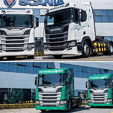 Scania reduz expectativa e avalia o novo cenário para a venda dos caminhões movidos a gás
