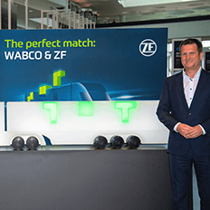 ZF e WABCO formarão uma líder global no fornecimento de sistemas integrados para tecnologia de veículos comerciais