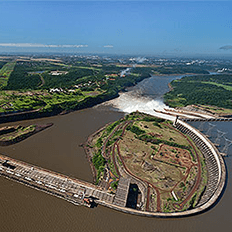 Usina hidrelétrica de Itaipu chega à marca de 35 milhões de megawatts-hora (MWh) 