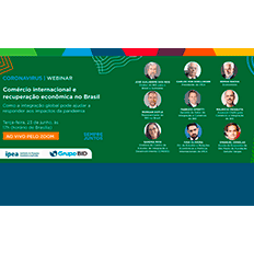 Ipea promove webinar sobre recuperação da econômica global