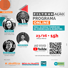 Programa Filtra Ação acontece hoje às 15h!