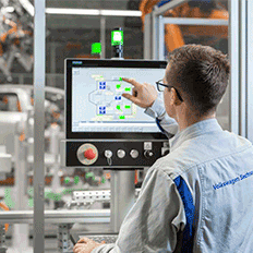 Siemens equipa linha de produção de carros elétricos na fábrica da Volkswagen