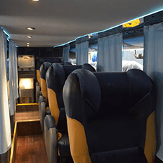 Primeiro ônibus rodoviário com diferentes soluções Marcopolo BioSafe