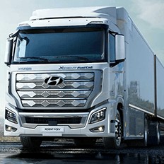 Hyundai Motor enviou dez unidades do caminhão Xcient Fuell Cell para a Suíça