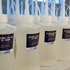 Instituto Senai de Inovação em Biomassa pesquisa novas fórmulas de álcool em gel