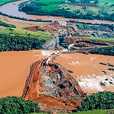 Hidrelétrica PCH Bela Vista tem obras avançadas em várias frentes
