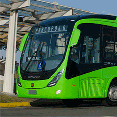 Guatemala recebe ônibus da Marcopolo em parceria com a Volvo