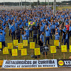 Produção da Renault no Paraná segue paralisada devido a greve dos funcionários