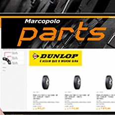 Marcopolo irá vender pneus de carga da Dunlop