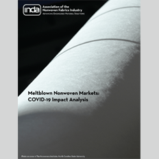 New report from INDA Association of the Nonwoven Fabrics Industry  for Medical Facemask/Respirator  