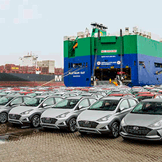 Exportações de automóveis cresce no mês de julho