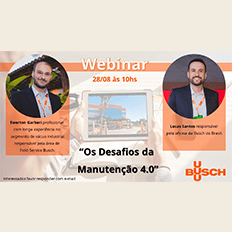 Webinar “Os desafios da Manutenção 4.0”