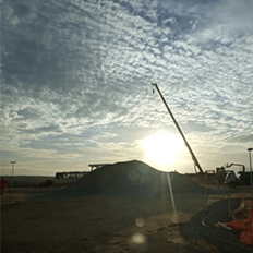 Ritmo acelerado de construção do empreendimento Eólico Rio do Vento