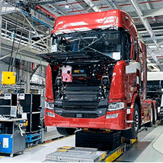 Caminhões registram queda devido a falta de componentes importados