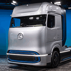 Daimler apresenta seu primeiro caminhão conceito da marca Mercedes-Benz movido a célula de hidrogênio