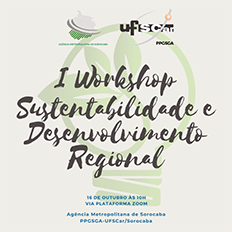  I Workshop Técnico sobre Sustentabilidade e Desenvolvimento Regional