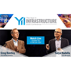 Bentley's CEO will be joined by Microsoft's CEO in the Executive Perspective: Digital Twins for Infrastructure Resilience 