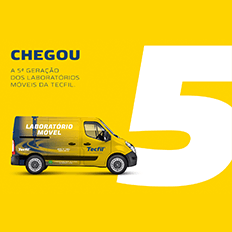 Quinta geração de laboratórios móveis da Tecfil
