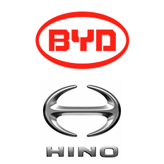 BYD Auto Industry e Hino Motors criarão joint-venture para desenvolvimento de veículos elétricos com bateria