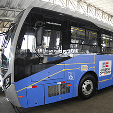 Ônibus elétricos da BYD vão operar durante as obras do VLT do Subúrbio na capital baiana