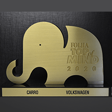 Volkswagen conquista o 29º título na categoria Carro na pesquisa realizada pelo Datafolha