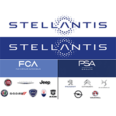 Groupe PSA e a FCA revelaram as formas finais do logotipo da Stellantis