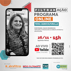 Programa Filtra Ação de novembro trás o tema Agricultura 4.0