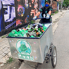 Startup Green Mining realiza parceria com grandes empresas para encerrar destinação inadequada dos plásticos 