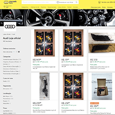 Audi do Brasil lança loja oficial de peças e acessórios genuínos no Mercado Livre