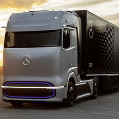 Mercedes-Benz GenH2 Truck movido a hidrogênio deve começar a ser testado por clientes em 2023