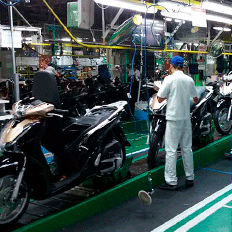 Honda retoma produção de sua fábrica de motocicletas em Manaus