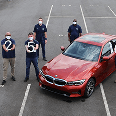 BMW Série 3 de número 25 mil foi produzido nesta semana em Araquari (SC) 